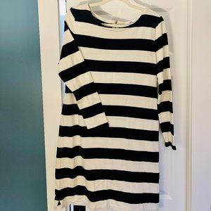Vineyard Vines Long Sleeve Striped Dress